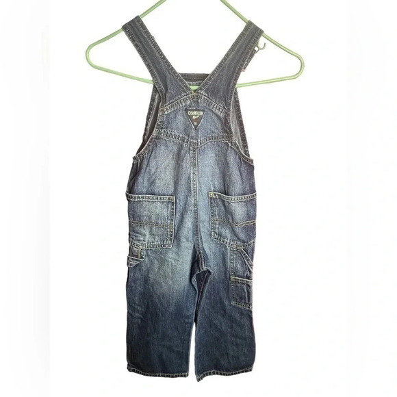 Oshkosh b’Gosh Denim & Co Toddler Overalls Blue VestBak Size 4T - Picture 5 of 11